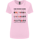 I Have Too Many Guitars Funny Guitarist Womens Wider Cut T-Shirt Light Pink
