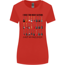 I Have Too Many Guitars Funny Guitarist Womens Wider Cut T-Shirt Red