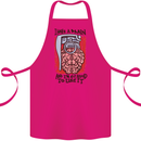 I Have a Brain and I'm Prepared to Use It Cotton Apron 100% Organic Pink