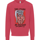 I Have a Brain and I'm Prepared to Use It Kids Sweatshirt Jumper Heliconia