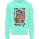 I Have a Brain and I'm Prepared to Use It Kids Sweatshirt Jumper Peppermint