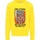 I Have a Brain and I'm Prepared to Use It Kids Sweatshirt Jumper Yellow