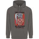 I Have a Brain and I'm Prepared to Use It Mens 80% Cotton Hoodie Charcoal