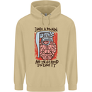 I Have a Brain and I'm Prepared to Use It Mens 80% Cotton Hoodie Sand