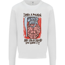 I Have a Brain and I'm Prepared to Use It Mens Sweatshirt Jumper White