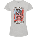 I Have a Brain and I'm Prepared to Use It Womens Petite Cut T-Shirt Sports Grey