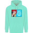 I Haven't Seen Him Biker Funny Motorcycle Mens 80% Cotton Hoodie Peppermint