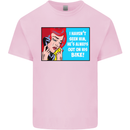 I Haven't Seen Him Biker Funny Motorcycle Mens Cotton T-Shirt Tee Top Light Pink