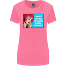 I Haven't Seen Him Playing Football Funny Womens Wider Cut T-Shirt Azalea