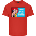 I Haven't Seen Him Skydiving Skydiver Funny Mens Cotton T-Shirt Tee Top Red