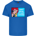 I Haven't Seen Him Skydiving Skydiver Funny Mens Cotton T-Shirt Tee Top Royal Blue