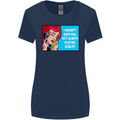 I Haven't Seen Playing Golf Golfing Golfer Womens Wider Cut T-Shirt Navy Blue