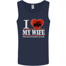 I Heart My Wife 4x4 Mens Vest Tank Top Navy Blue