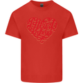 I Heart Red Heads Ginger Hair Funny Mens Cotton T-Shirt Tee Top Red