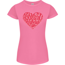 I Heart Red Heads Ginger Hair Funny Womens Petite Cut T-Shirt Azalea