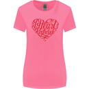 I Heart Red Heads Ginger Hair Funny Womens Wider Cut T-Shirt Azalea
