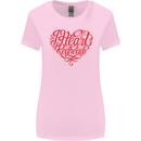 I Heart Red Heads Ginger Hair Funny Womens Wider Cut T-Shirt Light Pink