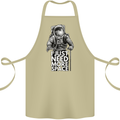 I Just Need More Space Funny Astonaut Cotton Apron 100% Organic Khaki