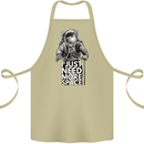 I Just Need More Space Funny Astonaut Cotton Apron 100% Organic Khaki