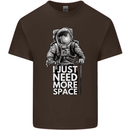 I Just Need More Space Funny Astonaut Kids T-Shirt Childrens Chocolate