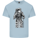 I Just Need More Space Funny Astonaut Kids T-Shirt Childrens Light Blue