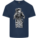 I Just Need More Space Funny Astonaut Kids T-Shirt Childrens Navy Blue