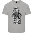 I Just Need More Space Funny Astonaut Kids T-Shirt Childrens Sports Grey