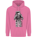 I Just Need More Space Funny Astonaut Mens 80% Cotton Hoodie Azelea