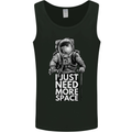 I Just Need More Space Funny Astonaut Mens Vest Tank Top Black