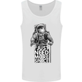 I Just Need More Space Funny Astonaut Mens Vest Tank Top White