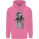 I Just Need More Space Funny Astronaut Childrens Kids Hoodie Azalea