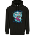I Know I'm Crazy Funny Bird Slogan Childrens Kids Hoodie Black