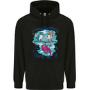 I Know I'm Crazy Funny Bird Slogan Childrens Kids Hoodie Black