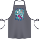 I Know I'm Crazy Funny Bird Slogan Cotton Apron 100% Organic Steel