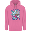 I Know I'm Crazy Funny Bird Slogan Mens 80% Cotton Hoodie Azelea