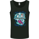I Know I'm Crazy Funny Bird Slogan Mens Vest Tank Top Black
