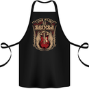 I Know It’s Only Rock ’n’ Roll Music Guitar Cotton Apron 100% Organic Black