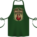 I Know It’s Only Rock ’n’ Roll Music Guitar Cotton Apron 100% Organic Forest Green