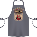 I Know It’s Only Rock ’n’ Roll Music Guitar Cotton Apron 100% Organic Steel