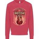 I Know It’s Only Rock ’n’ Roll Music Guitar Kids Sweatshirt Jumper Heliconia