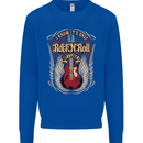 I Know It’s Only Rock ’n’ Roll Music Guitar Kids Sweatshirt Jumper Royal Blue