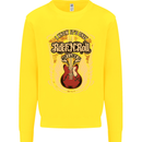 I Know It’s Only Rock ’n’ Roll Music Guitar Kids Sweatshirt Jumper Yellow