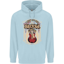 I Know It’s Only Rock ’n’ Roll Music Guitar Mens 80% Cotton Hoodie Light Blue