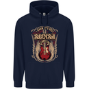 I Know It’s Only Rock ’n’ Roll Music Guitar Mens 80% Cotton Hoodie Navy Blue