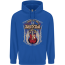 I Know It’s Only Rock ’n’ Roll Music Guitar Mens 80% Cotton Hoodie Royal Blue
