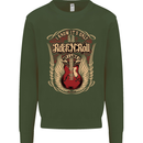 I Know It’s Only Rock ’n’ Roll Music Guitar Mens Sweatshirt Jumper Forest Green