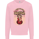 I Know It’s Only Rock ’n’ Roll Music Guitar Mens Sweatshirt Jumper Light Pink