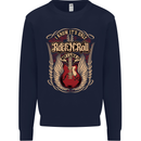 I Know It’s Only Rock ’n’ Roll Music Guitar Mens Sweatshirt Jumper Navy Blue