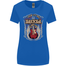 I Know It’s Only Rock ’n’ Roll Music Guitar Womens Wider Cut T-Shirt Royal Blue