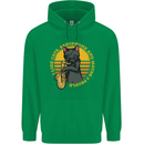 I Like Cats, Saxophones & Maybe 3 People Childrens Kids Hoodie Irish Green